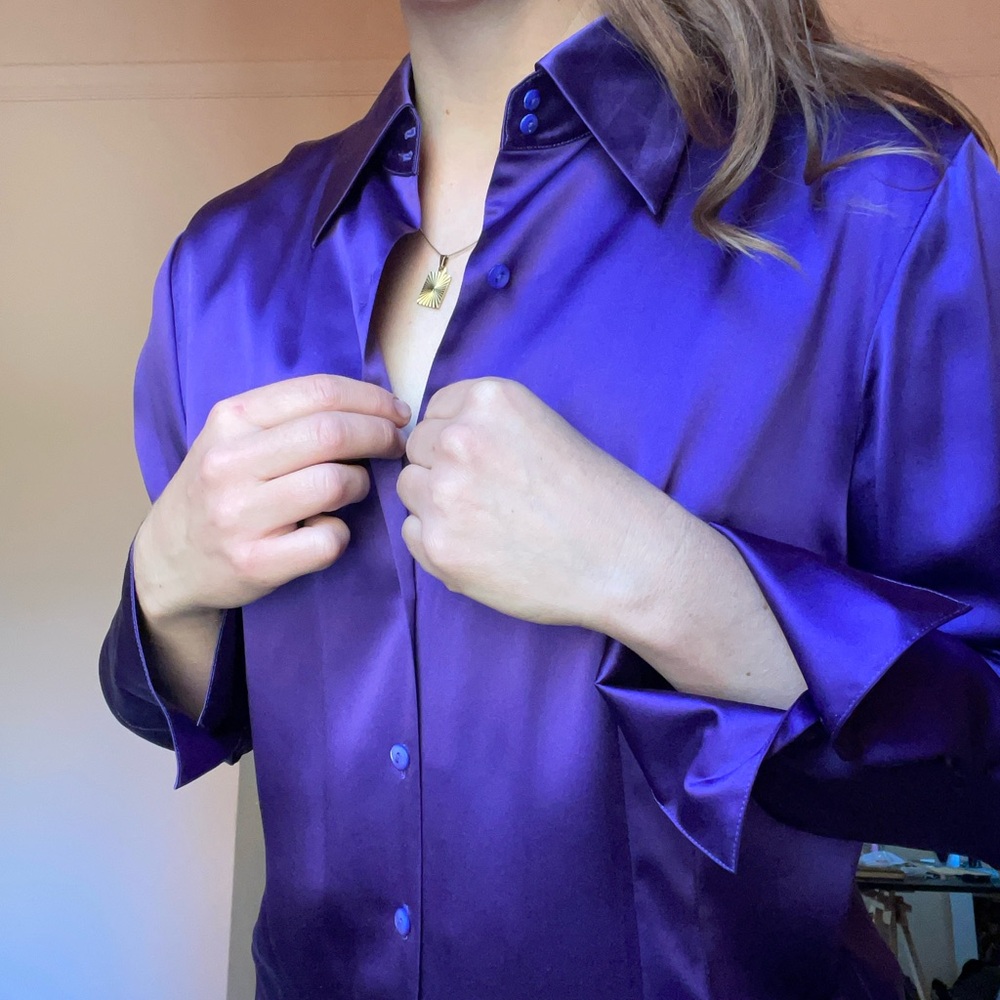 Vintage Silk Women's Top